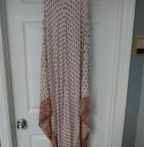 NWOT Handkerchief maxi dress